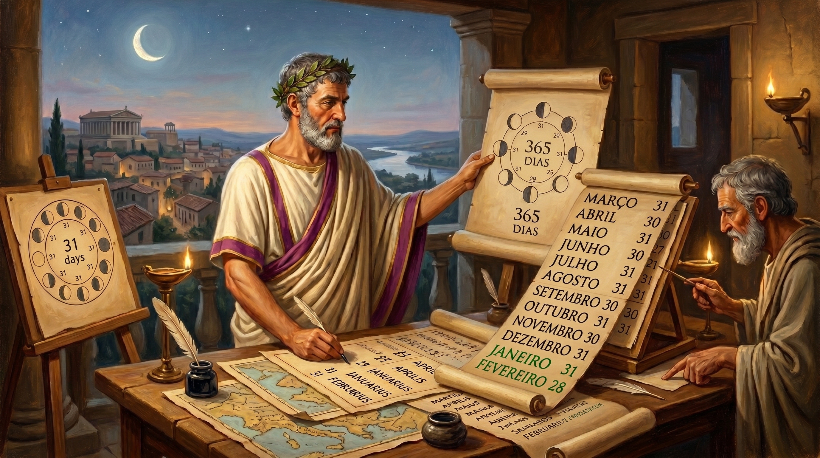 Antigo calendário romano